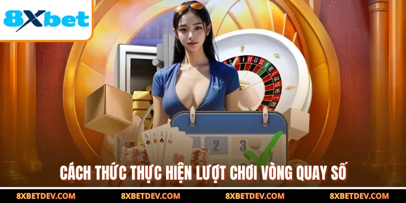 Cách thức thực hiện lượt chơi vòng quay số