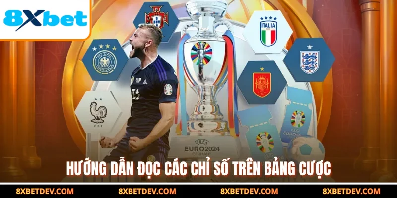 Hướng dẫn đọc các chỉ số trên bảng cược