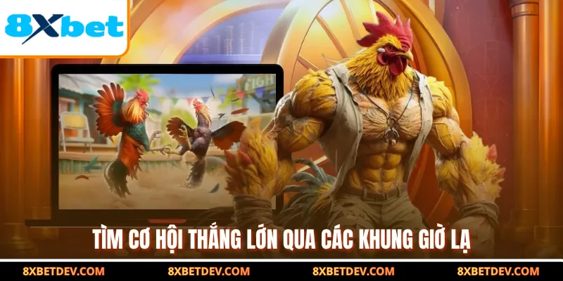Tìm cơ hội thắng lớn qua các khung giờ lạ